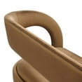 thumbnail image 6 of Modway Pinnacle 20" Upholstered Velvet Fabric Accent Bench in Brown, 6 of 9