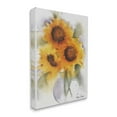thumbnail image 3 of Stupell Industries Sunflower Bouquet Watercolor Style Botanical & Floral Painting Gallery Wrapped Canvas Print Wall Art, 3 of 5
