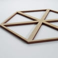 thumbnail image 5 of Ekena Millwork 7 3/8"W x 8 1/2"H x 1/4"T Extra Small Pendleton Decorative Fretwork Wood Wall Panels, Birch, 5 of 18