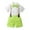Green, variant on Odeerbi Toddler Summer Outfits Boys Sling Gentleman Formal Dress Suit Short Sleeve Top Strap Shorts Suit Solid Color Shirts Photography Performance Set Khaki