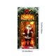 thumbnail image 3 of Herunwer Elastic Christmas Front Door Cover, Holiday Door Banner for Photography Background, Xmas Party Photo Booth and Home Decor, 3 of 6