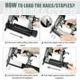 thumbnail image 7 of NEU MASTER NPT5040 Heavy Duty Air Power Brad Nail Gun, 120 PSI 1000 Piece, 7 of 7