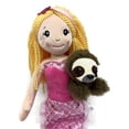thumbnail image 2 of The Petting Zoo Mermaid Doll with Sloth Stuffed Animal- Great Gifts for Girls, Mermaid Plush Doll with Sloth Plush Toy, 17 inch (Blonde), 2 of 5