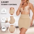 thumbnail image 3 of MANIFIQUE Shapewear Dress Slip for Women Half Slip Tummy Control Skirt Under Dress Seamless Body Shaper Dress, 3 of 6