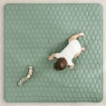 thumbnail image 3 of Comfy Cubs Premium Play Mat, Square 56"x56" - Kids & Toddler Mat, Non-Slip Bottom - Fern, 3 of 7