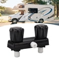 thumbnail image 4 of RV Shower Faucet Diverter Control with 2 Knobs for RV Motor Home - Rugged Structure, Easy Installation - Applicable Water Pressure and Temperature - Two Hand Wheel, 4 of 7