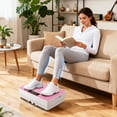 thumbnail image 2 of Gymax Vibration Plate Exercise Machine w/Gravity Sensor Remote Control for Home Gym Pink, 2 of 10