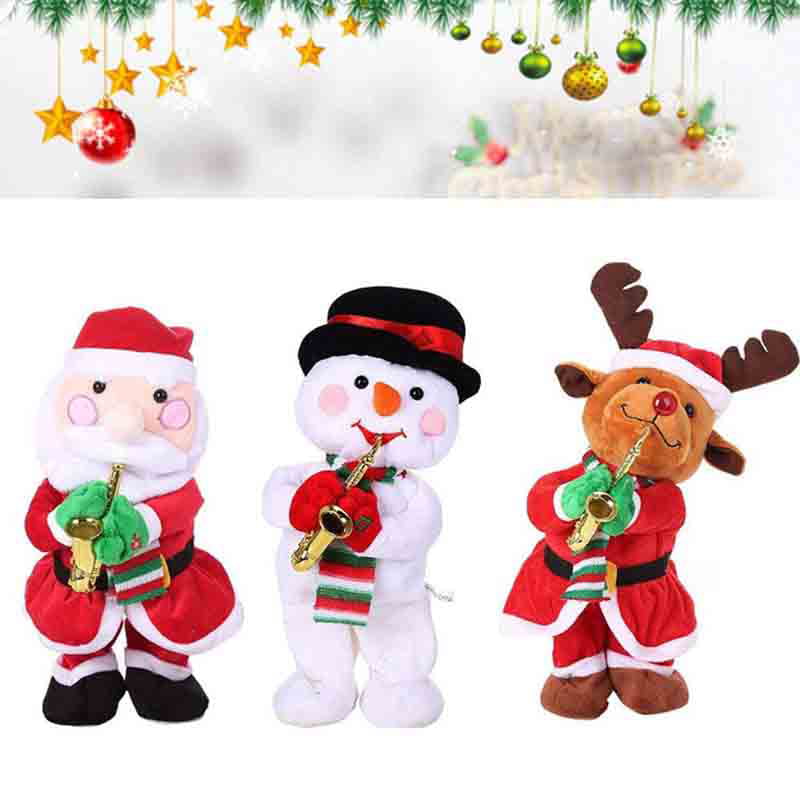 Christmas Honeycomb 3D Hanging Snowman Pack of 3 Pieces Elf & Santa Party Decorations Childs Christmas Paper Honeycomb Decoration Hanging Decoration Balls Xmas Party Favor Supplies