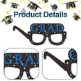 thumbnail image 4 of 12 pares de gafas, suministros de accesorios para fotos de gafas para fiesta de graduación 2023, accesorios para fotografía de graduación, 4 of 5