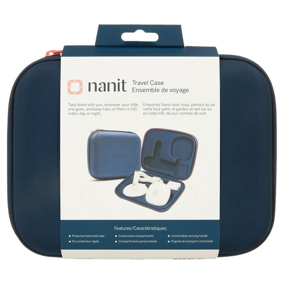 Nanit Travel Case Color Blue Protective Hard Shell Carrying Case for Nanit Baby Monitor Accessories
