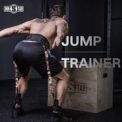 INNSTAR Vertical Jump Trainer Leg Strength Resistance Bands Set for Basketball Triple Jump Football Volleyball Training Provide of Customized Services