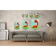 thumbnail image 3 of Awkward Styles Cute Dinosaurs Canvas Prints Little Trex Framed Canvas Wall Art Ready to Hang Picture Kids Room Decor Gifts Art for Kids Newborn Baby Room Wall Decor Dinosaur Wallpapers Made in USA, 3 of 6