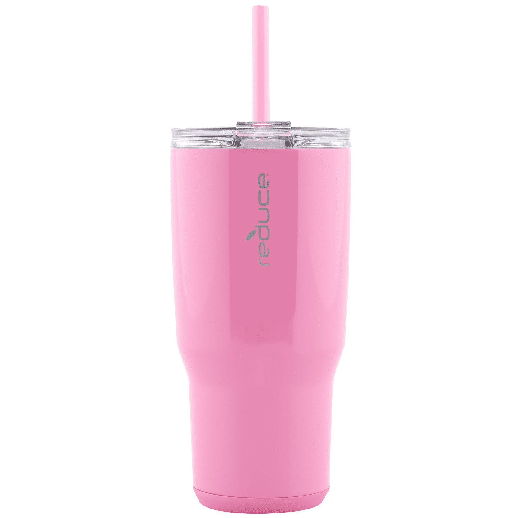 REDUCE 24 oz Tumbler with Handle and Straw - Stainless Steel with  Sip-It-Your-Way Lid - Keeps Drinks Cold up to 24 Hours - Sweat Proof,  Dishwasher Safe, BPA Free - Pink Cotton, Opaque Gloss: Tumblers & Water  Glasses 