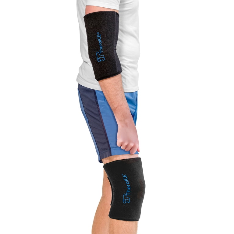 TheraICE Knee Ice Pack Compression ANYSleeve for Injuries