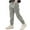 Gray, variant on SHTXOZHI Cargo Sweatpants for Boys Girls Elastic Waisted Sweat Pants Athletic Workout Jogger Pants