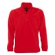 thumbnail image 1 of SOLS - Top forro polar anti-bolas Modelo Ness cremallera en el cuello Unisex (Rojo), 1 of 3