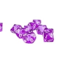 thumbnail image 3 of 10 Uds dados digitales juegos dados d10 10 caras para juegos Púrpura Zulema Dados de gemas de diez lados, 3 of 4