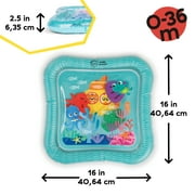 Baby Einstein Ocean Explorers Sensory Splash Water Mat, Unisex, Ages 0-36 Months