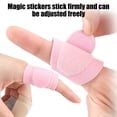 thumbnail image 3 of Hioecau 5Pcs Sports Finger Sleeves Adjustable Arthritis Pain Relief Finger Brace Splint Breathable Finger Guard Protector Compression Wrap, 3 of 8