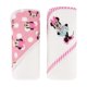 thumbnail image 1 of Toallas con capucha Disney Cudlie Baby Girl Minnie Mouse, paquete de 2, 1 of 6