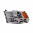 thumbnail image 2 of For Dodge Pickup 1500 2009 2010 2011 2012 Headlight Assembly Driver and Passenger Side | Pair | w/ Quad Light | Dual Rear Wheel Reflector | CAPA | Replacement For CH2518135, CH2519135, 2 of 4