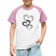 thumbnail image 1 of Blusas y camisas de manga corta con cuello redondo para niños y niñas, blusa de manga corta con estampado de cuello redondo, 1 of 7