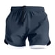 thumbnail image 2 of pstuiky Pantalones cortos para hombre, Pantalones cortos deportivos de doble capa para hombre, de color liso Pantalones cortos de entrenamiento, 2 of 6