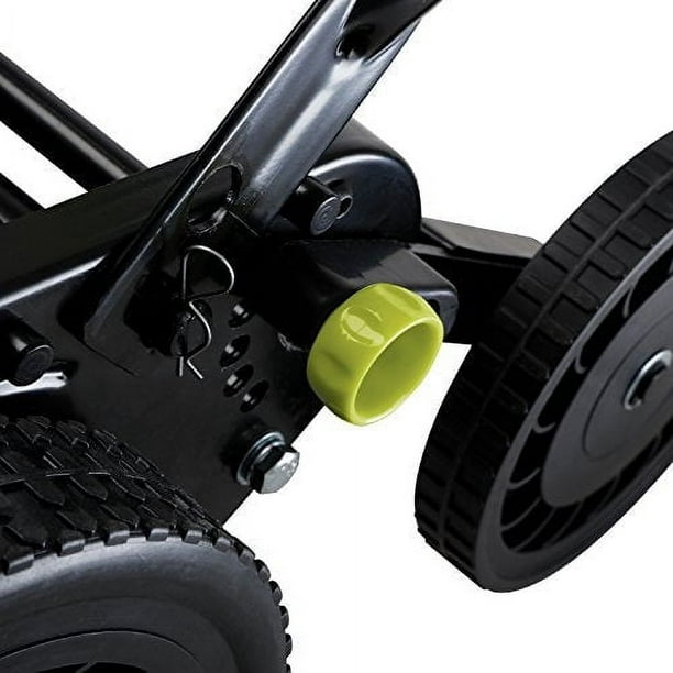 Sun Joe MJ1800M 18-Inch Quad-Wheel 5-Position Push Reel Mower
