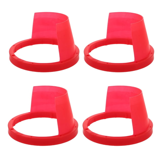 unbranded 4Ud Cubierta Impermeable Roja Para Altavoces De Puerta De Compatible Con 6.5 Pulgadas