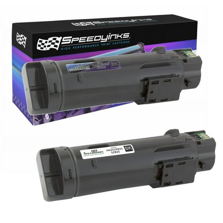 SpeedyInks - 2PK Compatible Black Toner Cartridge N7DWF for Dell H625/H825 Laser Printers for use in Dell H625cdw,Dell H825cdw,Dell S2825cdn