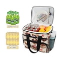 thumbnail image 2 of FORMRS Insulated Cooler Bag 24 Cans Capacity Soft Leakproof Lunch Box with Side Pockets, Cute Chocolate Cakes, 2 of 7