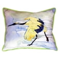 thumbnail image 2 of Betsy Drake ZP163 Yellow Crane Indoor & Outdoor Throw Pillow- 20 x 24 in., 2 of 3