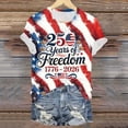 thumbnail image 5 of mgoYE Women Grey Shirt XL USA Navy 250th Anniversary Gifts American Flag Shirts Women 4th of July V-Neck Short Sleeve Patriotic T-Shirt Memorial Day Graphic Tee Independence Day Tops, 5 of 7