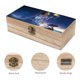 thumbnail image 3 of Wish: El Poder de los Deseos Caja Organizadora de Madera Rústica - Caja Decorativa Multifuncional para Escritorio, Hogar, Oficina, Joyas y Manualidades, 3 of 6