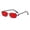 B, variant on Retro Rectangle Sunglasses for Women Men Trendy Semi-Rimless Y2k Tinted Sun Glasses Narrow Square Shades B