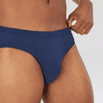thumbnail image 2 of Hanes Premium Men's Stretch Comfort Soft Waistband Briefs 7pk - Blue/Black/Gray, Medium, 2 of 4