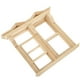 thumbnail image 4 of Accesorio de ventana para casa de muñecas, decoración de Mini casa DIY, Mini ventana de madera en blanco, accesorio para casa de muñecas, 4 of 5