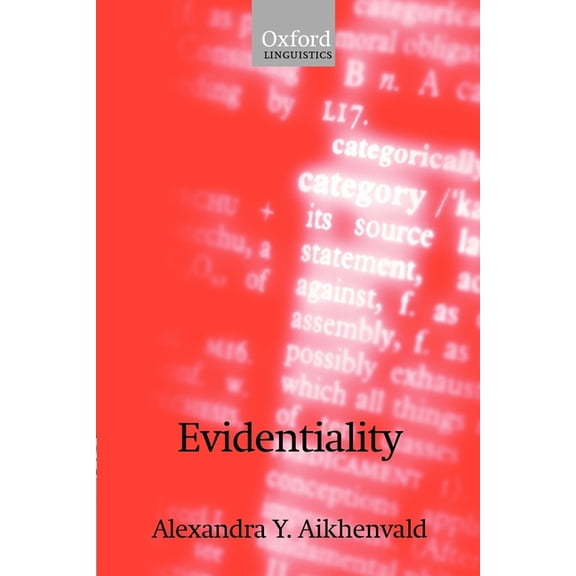Evidentiality, (Paperback)