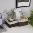 thumbnail image 2 of Sohindel Woven Handmade Cotton Grass Storage Baskets, 2 of 5