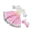 thumbnail image 3 of Juego de vestido Hugo 1:6 para hacer tus propias muñecas bricolaje educativo ropa disfraz de cosplay para muñeca princesa de 11,81 pulgadas Rosa, 3 of 9