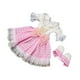 thumbnail image 3 of Juego de vestido Hugo 1:6 para hacer tus propias muñecas bricolaje educativo ropa disfraz de cosplay para muñeca princesa de 11,81 pulgadas Rosa, 3 of 9