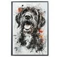 thumbnail image 2 of German Wirehaired Pointer Dog Canvas Wall Art Prints,Watercolor Dog Art Canvas Painting Poster,Pet Canvas Painting Puppy Artwork 8x12 inches, 2 of 6