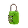 thumbnail image 1 of Candado de combinación de tres dígitos para equipaje, mochila, armario de gimnasio, cajón, diario, cerradura pequeña, cerradura de combinación de aleación de zinc, 1 of 6