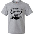 thumbnail image 3 of Inktastic Grandmas Camping Buddy Youth T-Shirt, 3 of 5