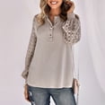 thumbnail image 2 of Tops Para Mujer Camisas de Manga Larga Otoño Moda Casual Sólido Camiseta Blusa Jersey Odeerbi ODB150728, 2 of 8