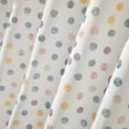 thumbnail image 4 of (3 pack) Mainstays Watercolor Dots Shower Curtain, 72" X 72", Polyester, 4 of 8