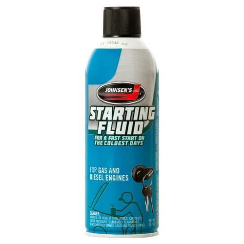 New 312916 Johnsens Starting Fluid 10.7 Oz 25 Ether (12Pack