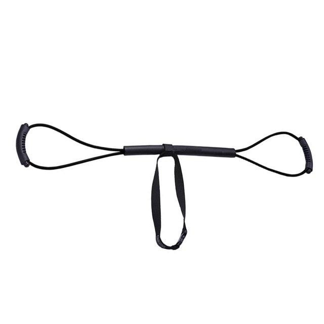 mmirethe 1/2/3/5 Resistance Bands Pull Rope Boxing Muay Thai Strength Training black 35 lbs 1 Pc