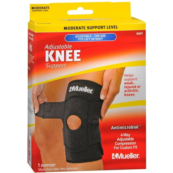 Mueller Sport Care Adjustable Knee Support One Size [6441] 1 Each (Pack of 6)