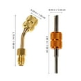 thumbnail image 2 of OUNONA 1Jgo Adaptador De Válvula Y Llave Para Reparación De Aire Acondicionado En Color Variado, 2 of 5
